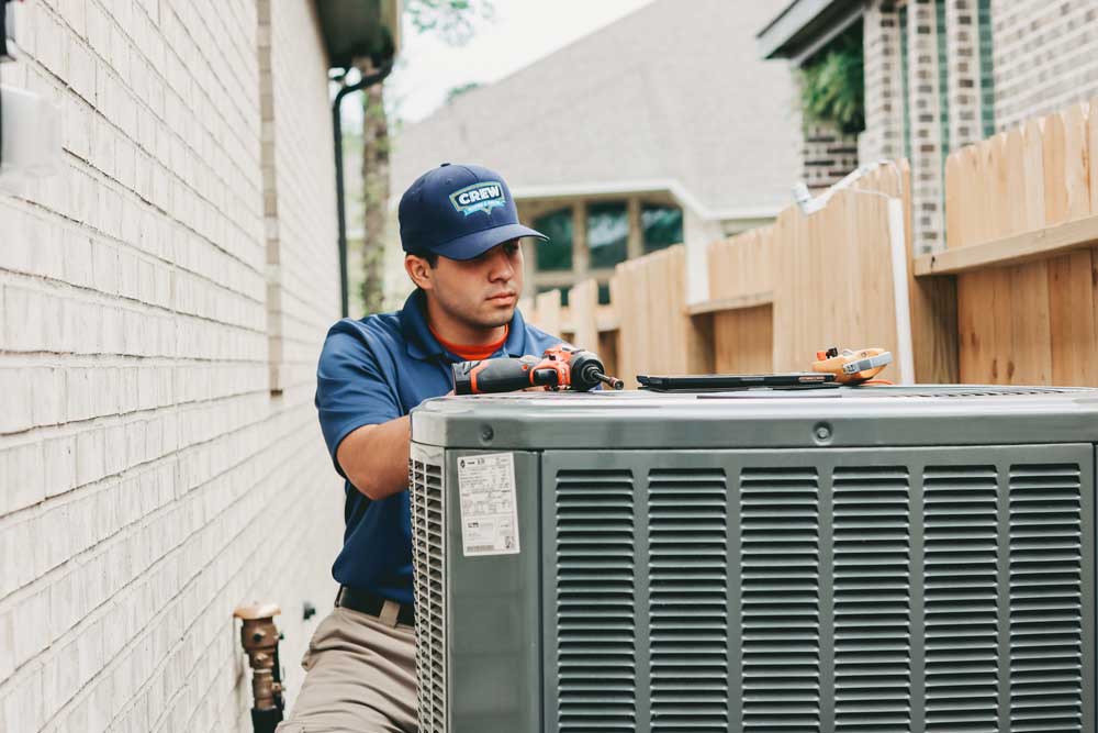 AC Installation - CREW Heating & Cooling