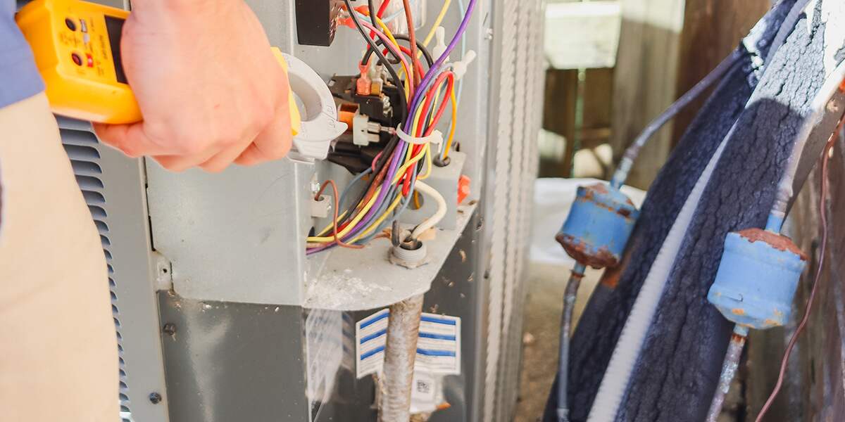 Liquid Line on an Air Conditioner