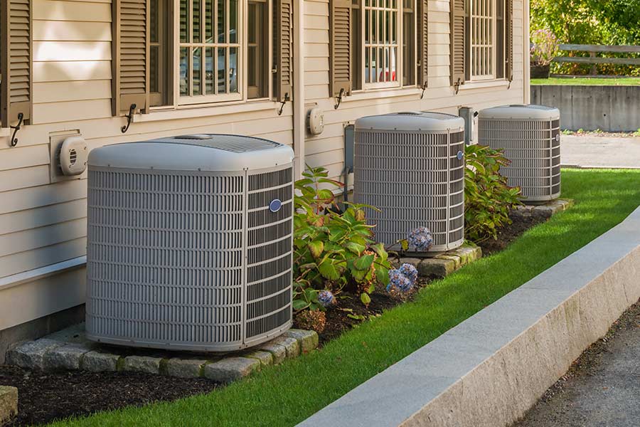 AC unit lowers electric bill